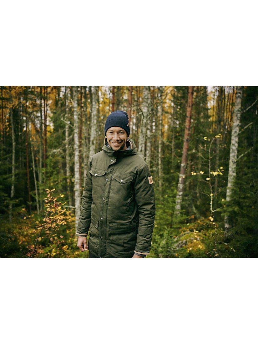 Product image 4 of 4, which shows Fjällräven Classic Knit Merino Wool Beanie, Blue