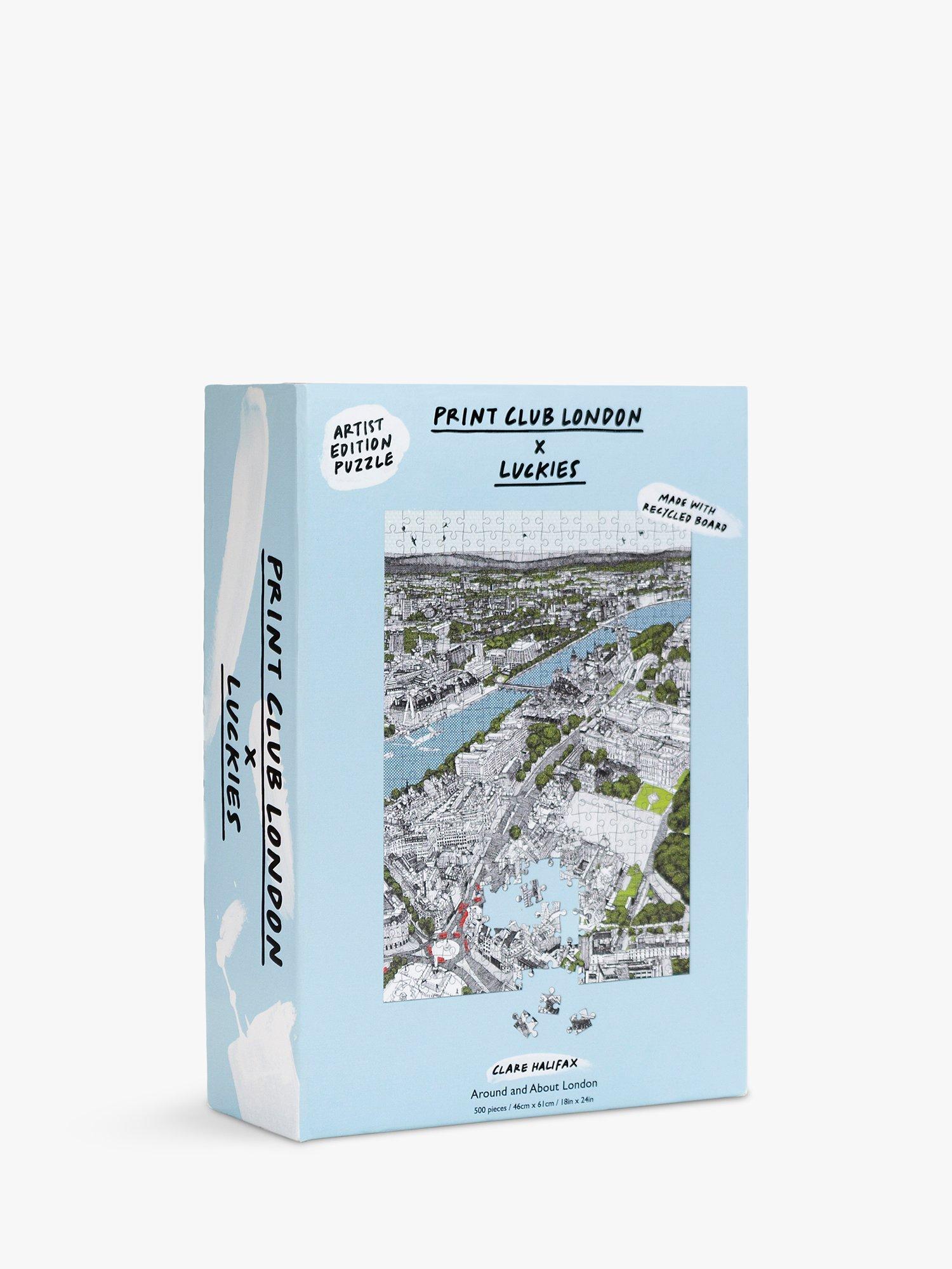 Luckies Around & About In London Jigsaw Puzzle, 500 Pieces