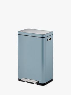 EKO X Cube Pedal Bin, 30L, Blue, Blue