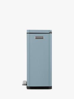 EKO X Cube Pedal Bin, 30L, Blue - view 2, Blue