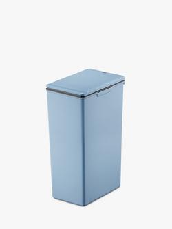 EKO Morandi Rectangular Touch Bin, 30L, Blue