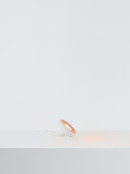 Philips Hue White and Colour Ambiance Bloom LED Smart Table Lamp with Bluetooth, White, White