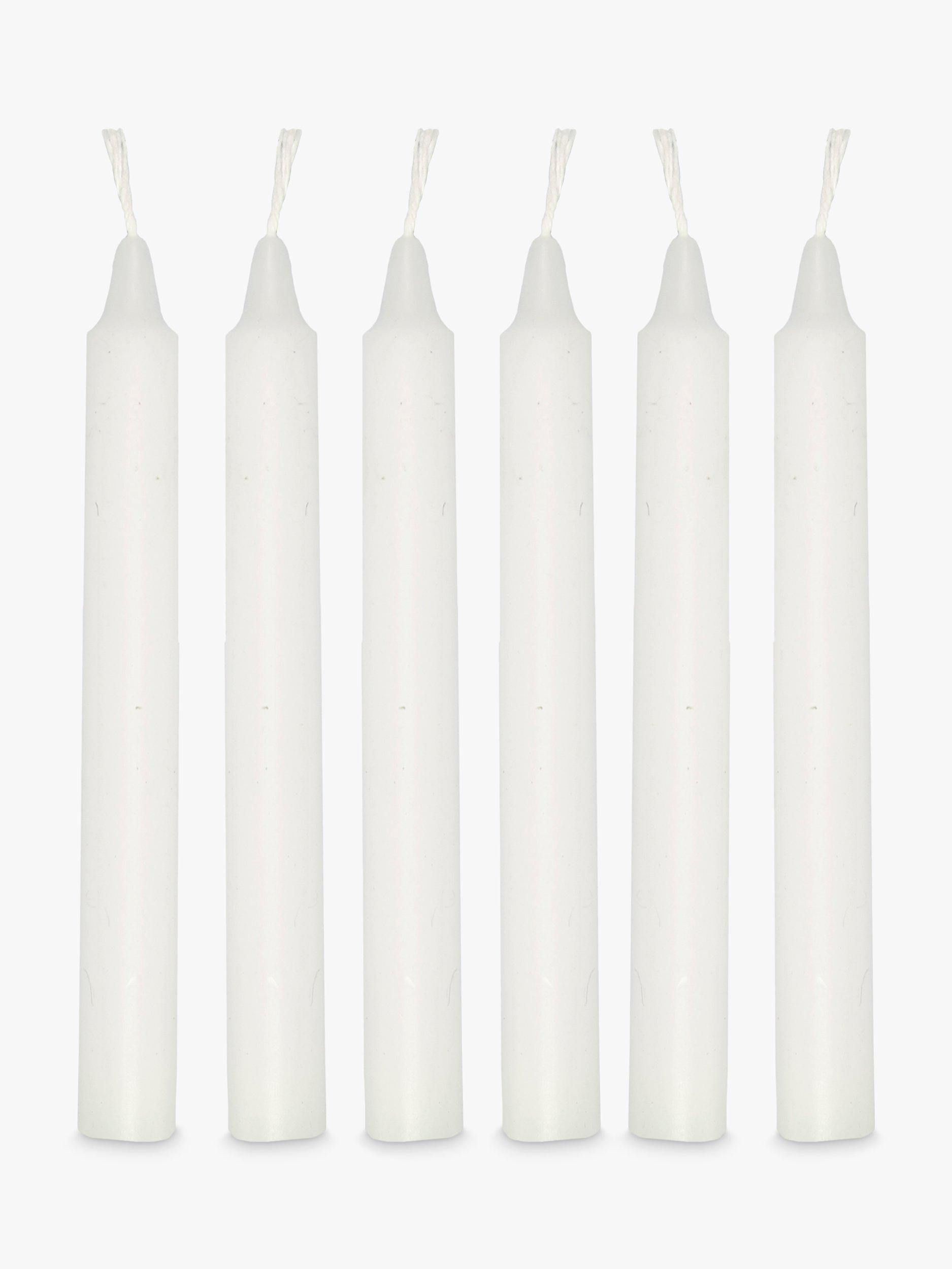 Pluto Produkter Classic Church Candles, Set of 6