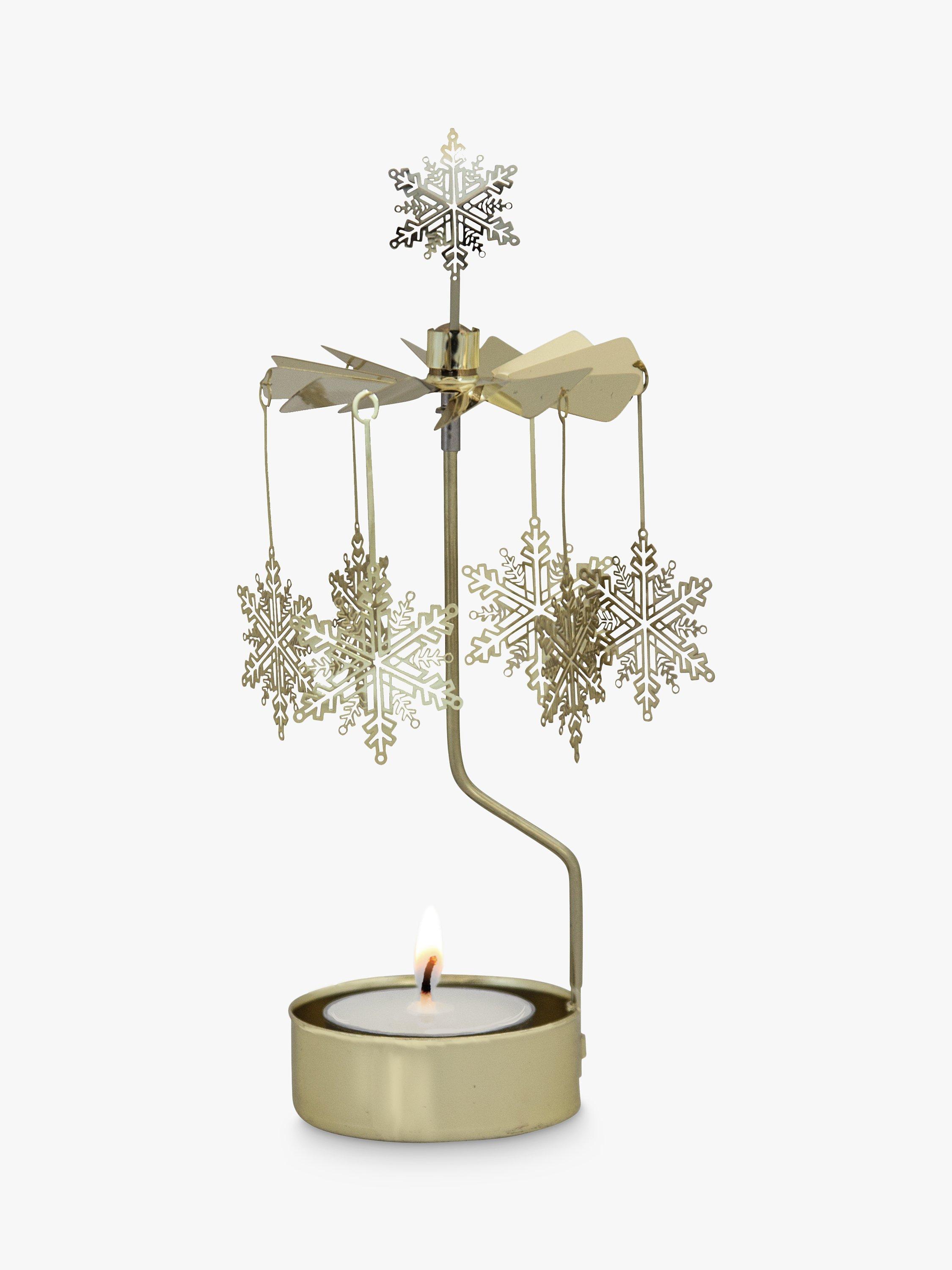 Pluto Produkter Snow Spinner Candle Holder