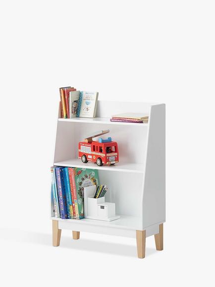 Great Little Trading Co Potter Bookcase, White, White