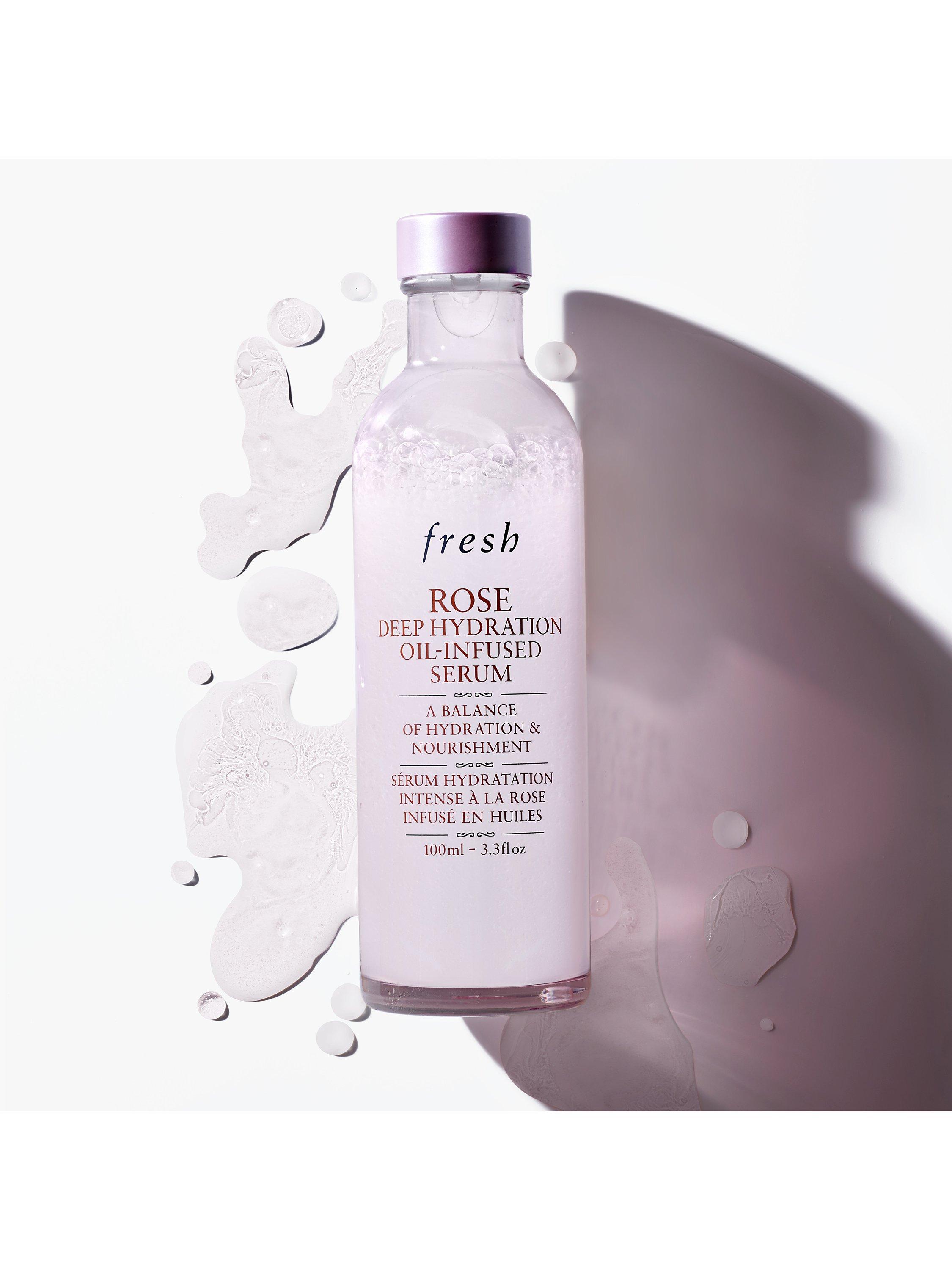 Fresh Rose Deep Hydration Oil-Infused Serum, 100ml