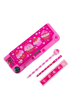 Tinc Mallo Filled Pencil Case, Pink