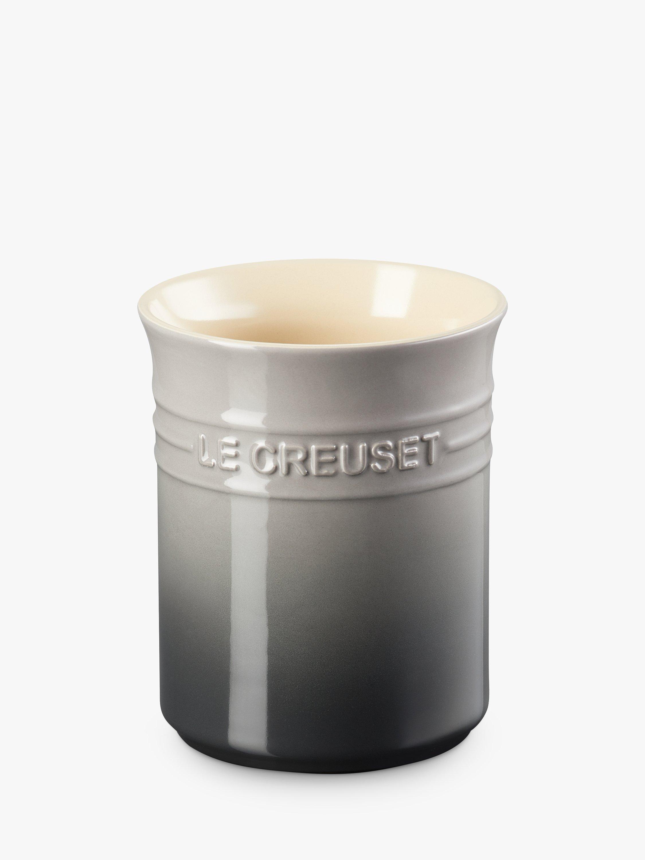 Le Creuset Stoneware Utensil Pot, Small, 1.1L, Flint
