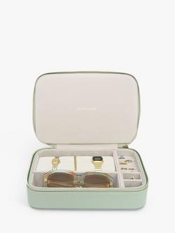 Stackers Jewellery Travel Case, Sage Green