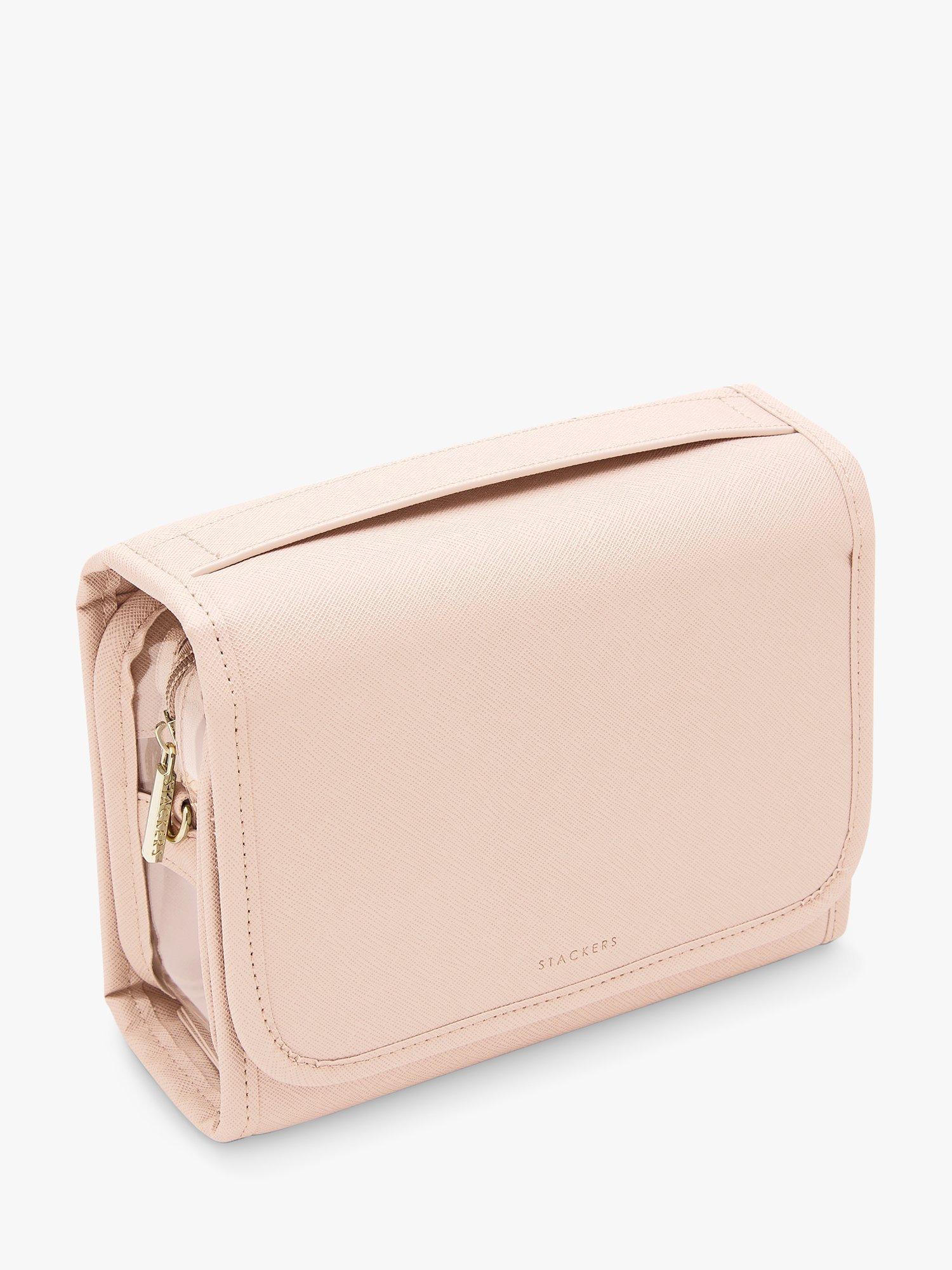 Stackers Hanging Travel Wash Bag, Blush Pink