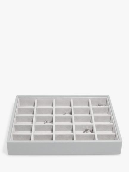 Stackers Classic Trinket Layer, Pebble Grey