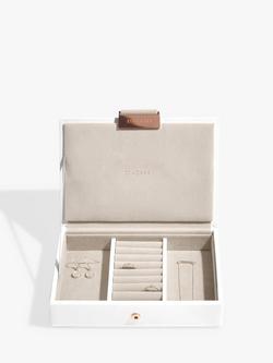 Stackers Mini Jewellery Box Lid, White