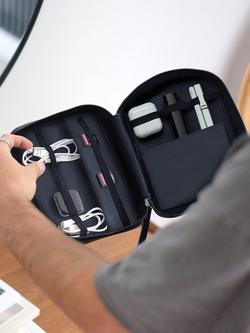 Stackers Cable Tidy Bag - view 2, Navy