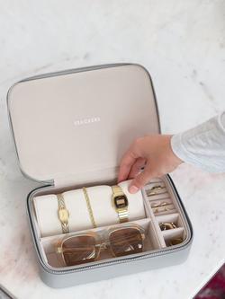 Stackers Jewellery Travel Case - view 2, Pebble Grey