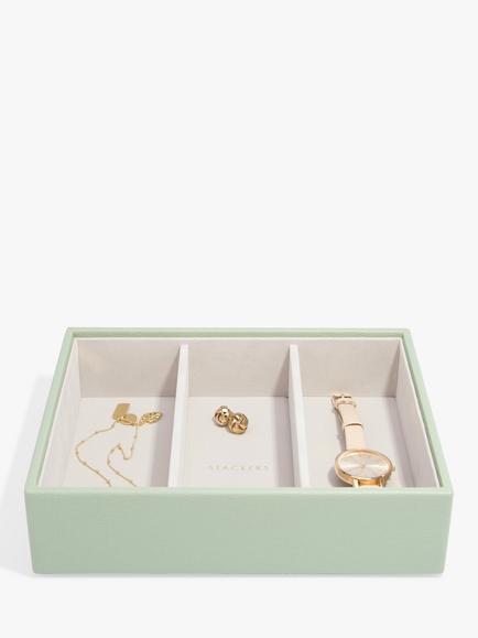 Stackers Classic Watch & Accessories Layer, Sage Green
