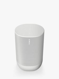 Sonos Move Smart Speaker with Voice Control - view 2, Lunar White