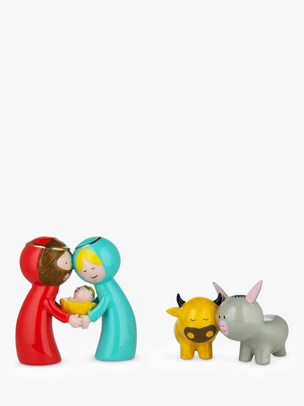 Alessi Happy Eternity Baby Figurines, Multi