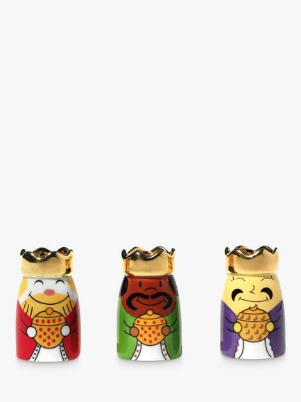 Alessi 3 Wise Men Figurines, Multi