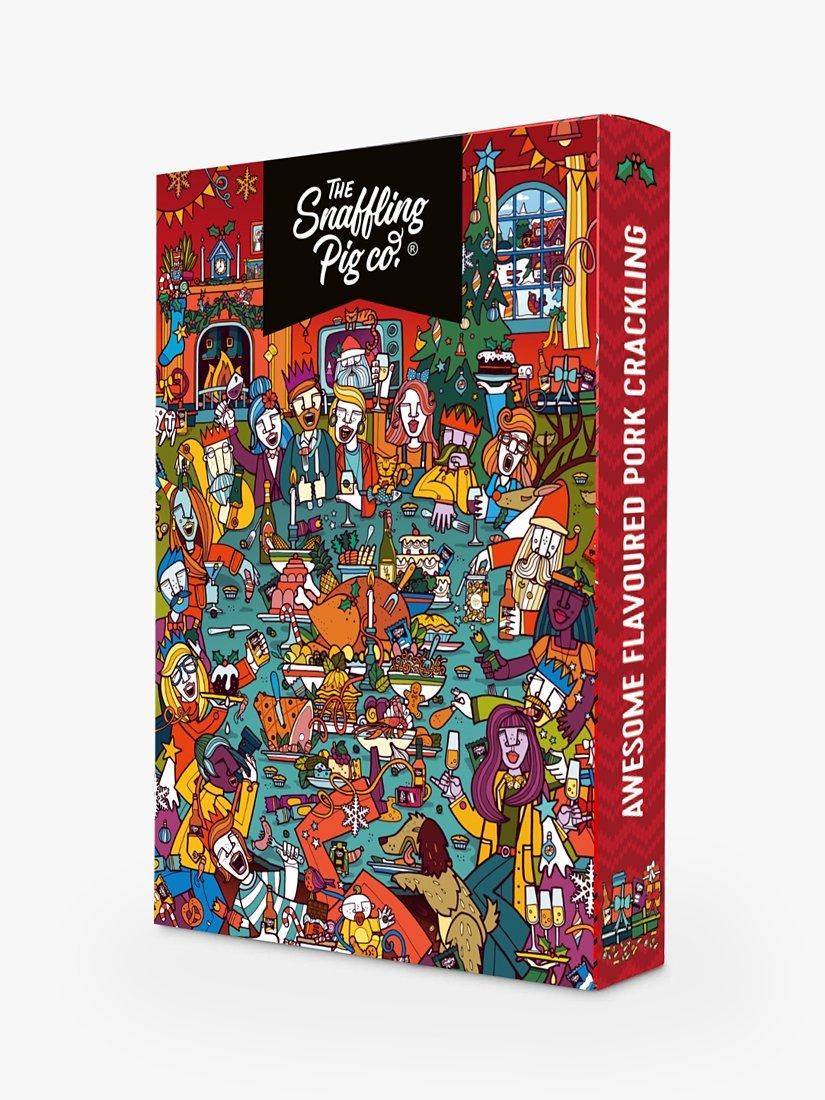The Snaffling Pig Co.Pork Scratchings Advent Calendar, 168g