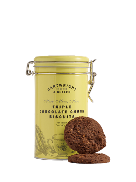 Cartwright & Butler Triple Choc Chunk Biscuits, 200g - view 2, Multi