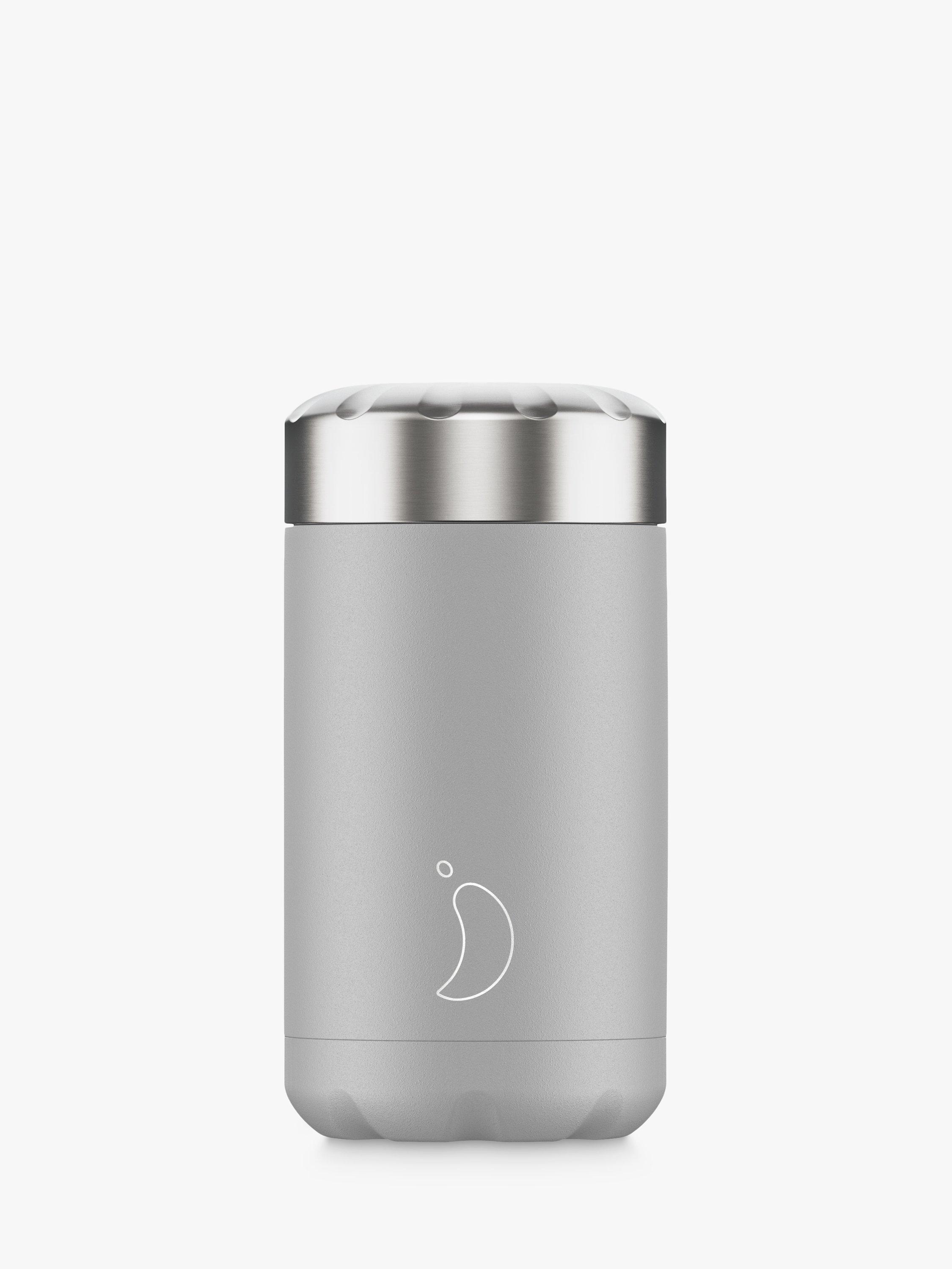 Chillys Double-Walled Stainless Steel Food Pot, 500ml, Grey