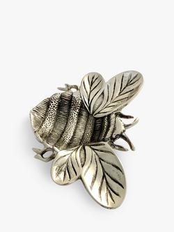 Culinary Concepts Bee Trinket Dish, Silver