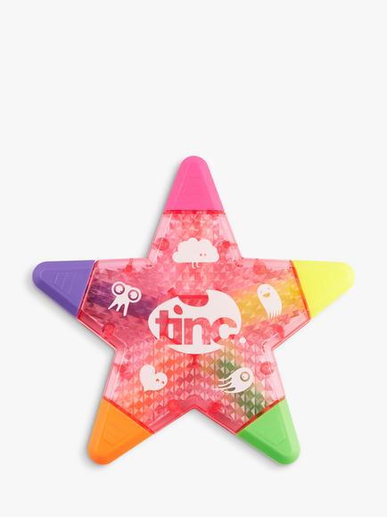 Tinc Star Highlighter Pen, Multi