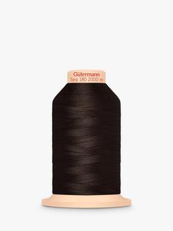 Gütermann creativ Tera 180 Sewing Thread, 2000m, Brown Mid