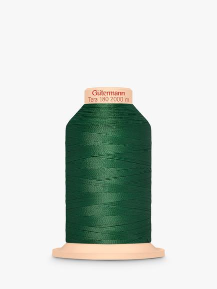 Gütermann creativ Tera 180 Sewing Thread, 2000m, Green Mid