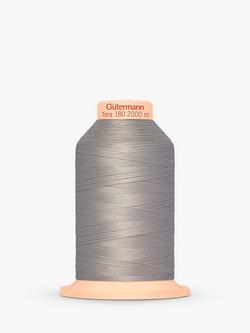 Gütermann creativ Tera 180 Sewing Thread, 2000m, Grey Light