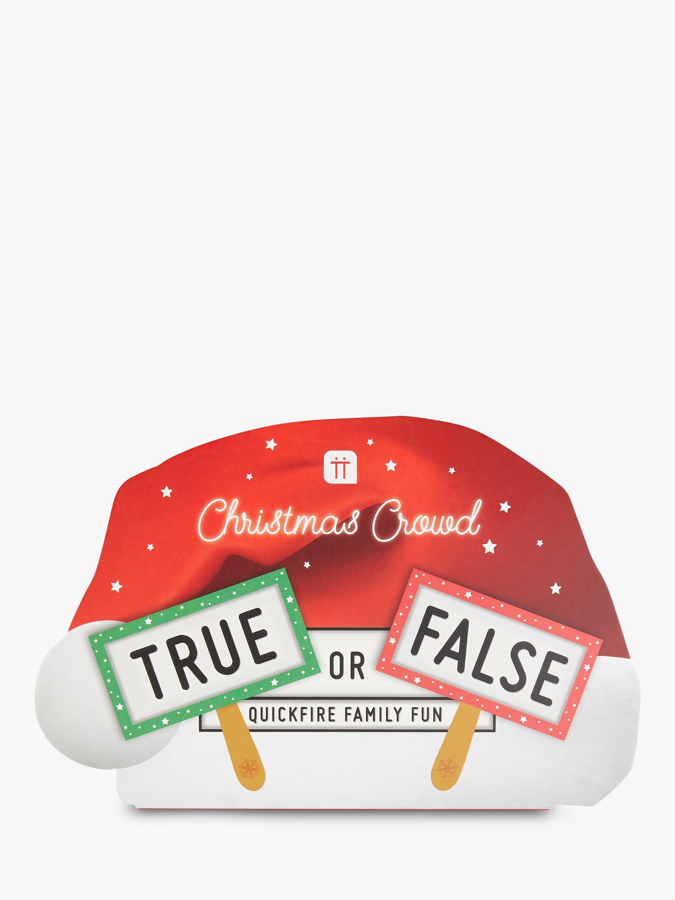 Talking Tables Christmas True or False Game