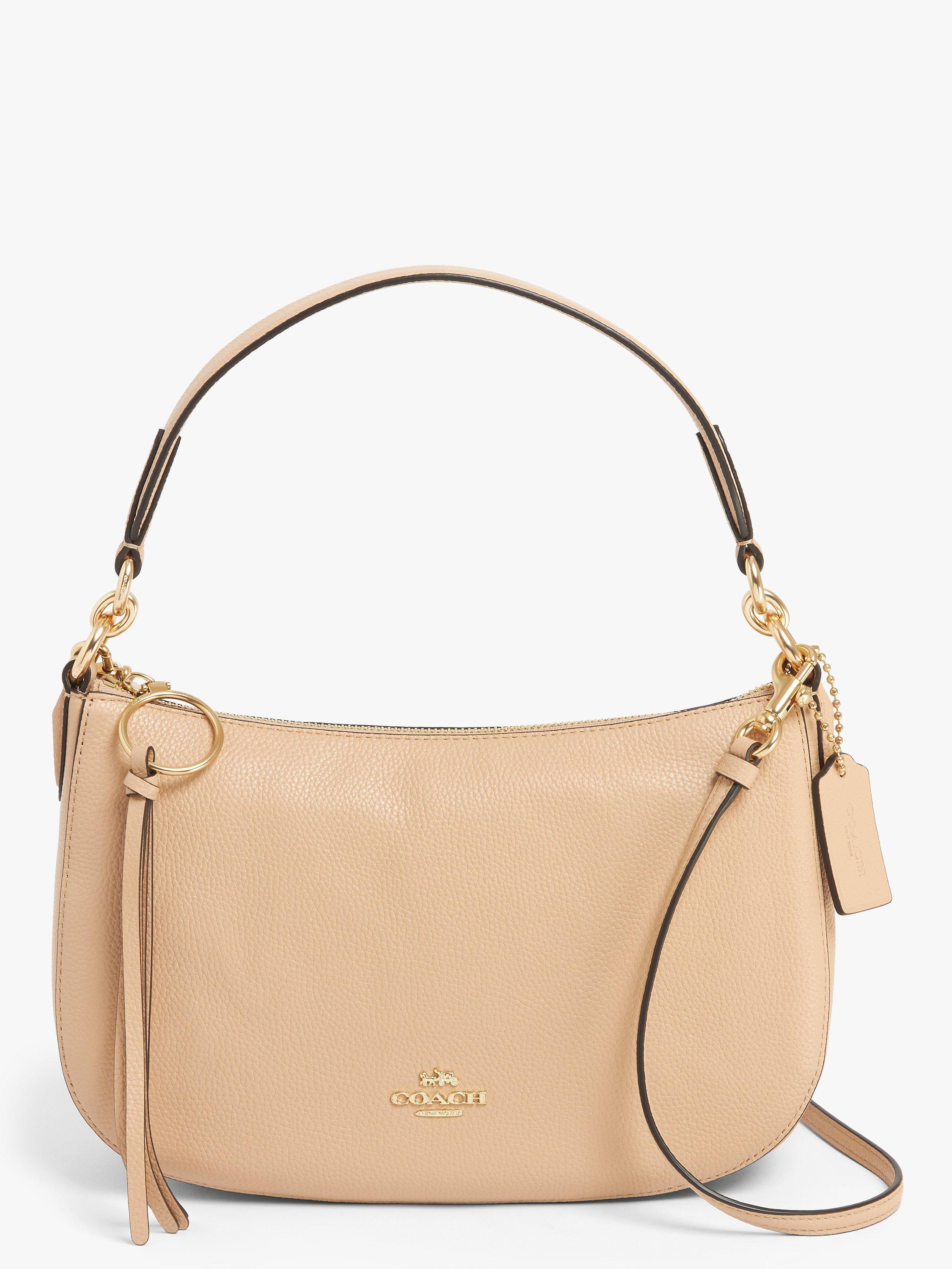 Coach Sutton Leather Cross Body Bag, Beechwood