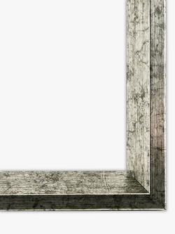 Brookpace Lascelles 'Blue Seaweed 5' Framed Print & Mount, 46 x 46cm, Blue - view 2, Blue