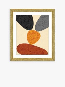 Brookpace Lascelles 'Desert Rocks 2' Framed Print & Mount, 56 x 46cm, Brown/Multi, Brown/Multi