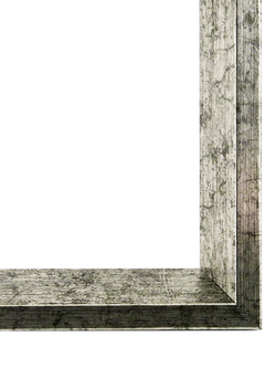 Brookpace Lascelles 'Blue Palm Tree 3' Framed Print & Mount, 66 x 56cm, Blue - view 2, Blue