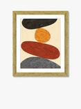 Brookpace Lascelles 'Desert Rocks 6' Framed Print & Mount, 56 x 46cm, Brown/Multi