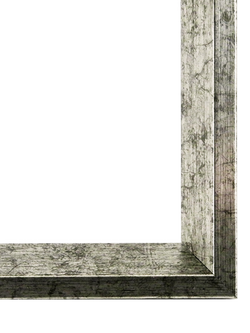 Brookpace Lascelles 'Blue Palm Tree 1' Framed Print & Mount, 66 x 56cm, Blue - view 2, Blue