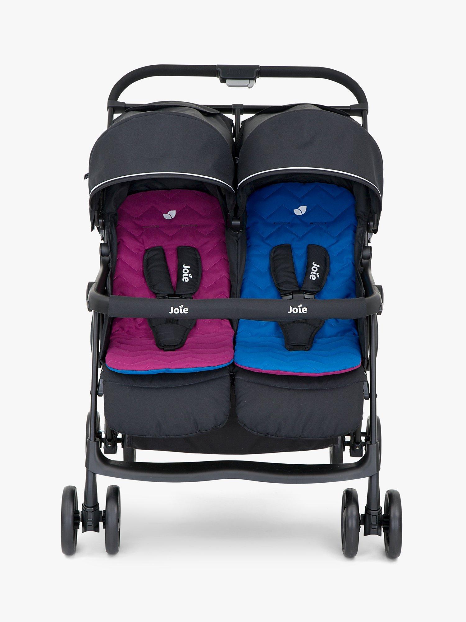 Joie Baby Aire Twin Stroller Rosy and Sea