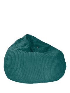 rucomfy Slouchbag Jumbo Cord Indoor/ Outdoor Bean Bag, Teal