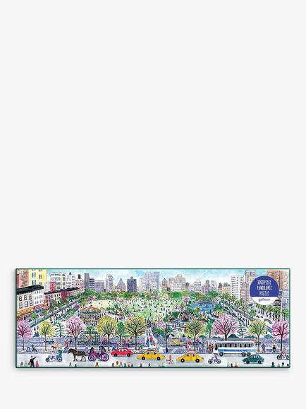 Panoramic Cityscape Jigsaw Puzzle, 1000 Pieces - view 2, Multi