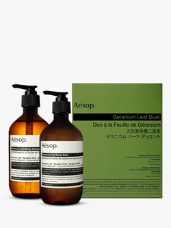 Aesop Geranium Leaf Duet Bodycare Gift Set, 