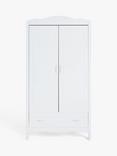 John Lewis Cloud Double Wardrobe, White