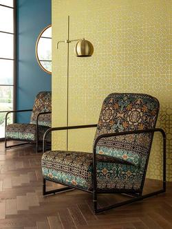 Osborne & Little Knot Garden Wallpaper - view 2, Multi W7455-01