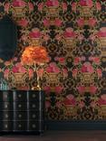 Matthew Williamson Chateau Wallpaper, Black W7490-02