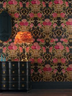 Matthew Williamson Chateau Wallpaper - view 2, Black W7490-02