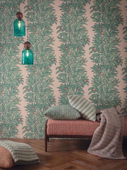 Osborne & Little Medlar Wallpaper - view 2, Multi W7458-01