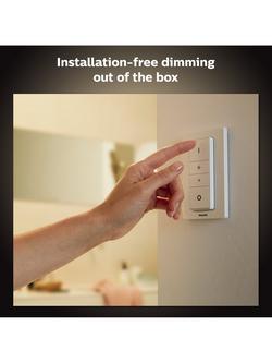 Philips Hue White Ambiance Amaze LED Smart Ceiling Light with Bluetooth and Dimmer Switch - view 2, White