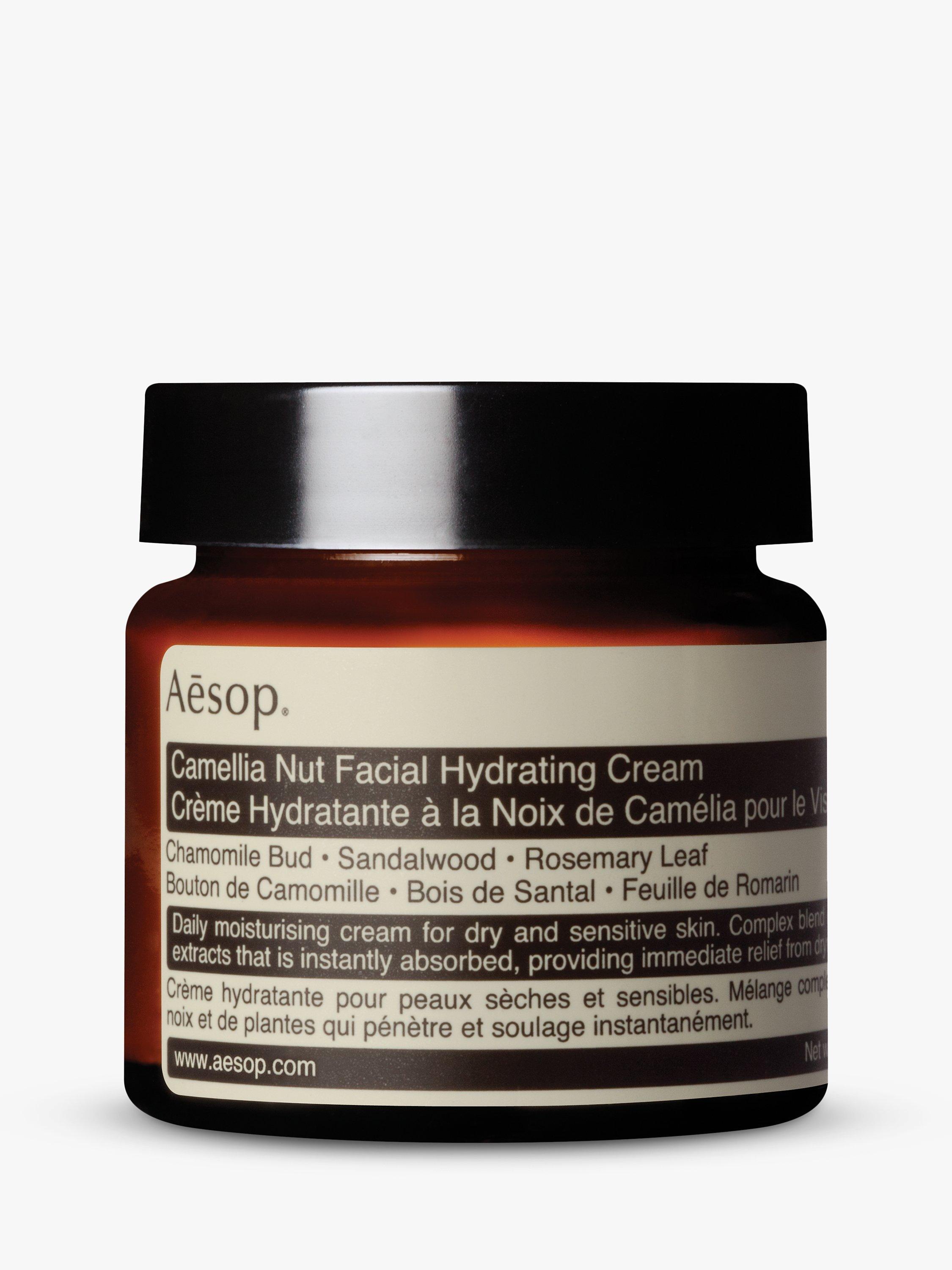 Product image 1 of 1, which shows Aesop Camellia Nut Facial Hydrating Cream, 60ml