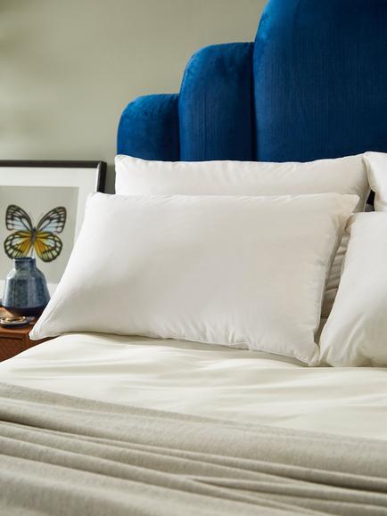 EarthKind™ Reclaimed Natural Down Standard Pillow, Soft/Medium, White