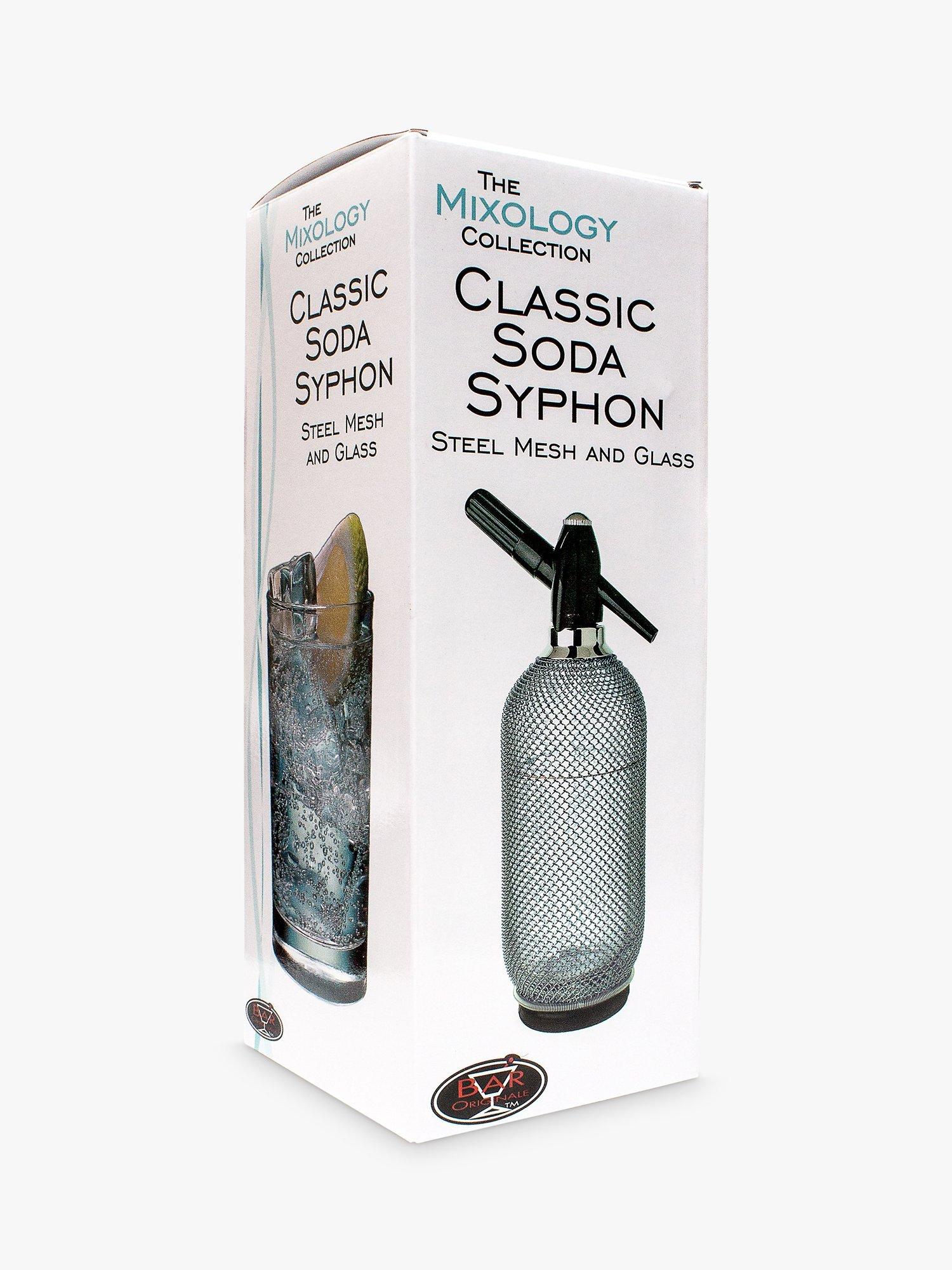 Mixology Collection Classic Soda Syphon, 1L